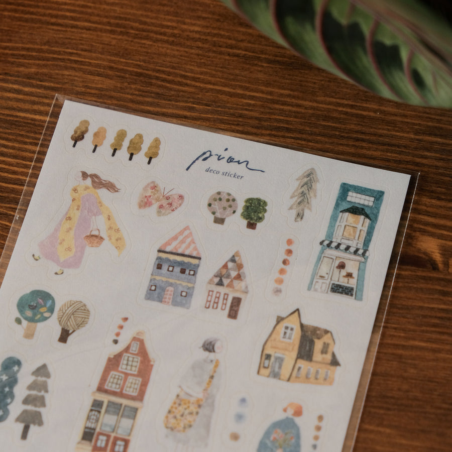 Pion Sticker Sheet - Walk