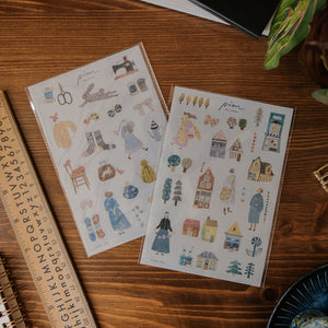 Pion Sticker Sheet - Fabric