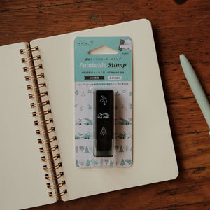 Midori Paintable Stamp Roller - Mountain View