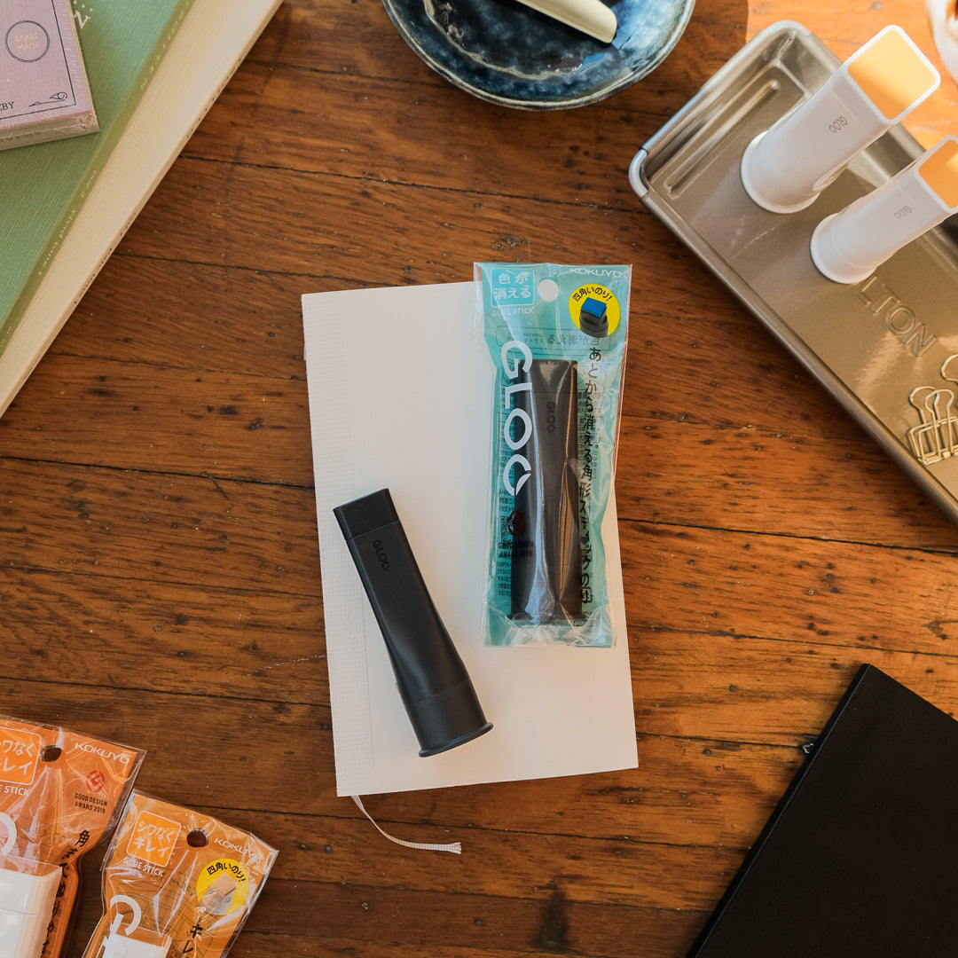 Kokuyo Gloo Glue Stick - Color Changing Blue - Small - 10g