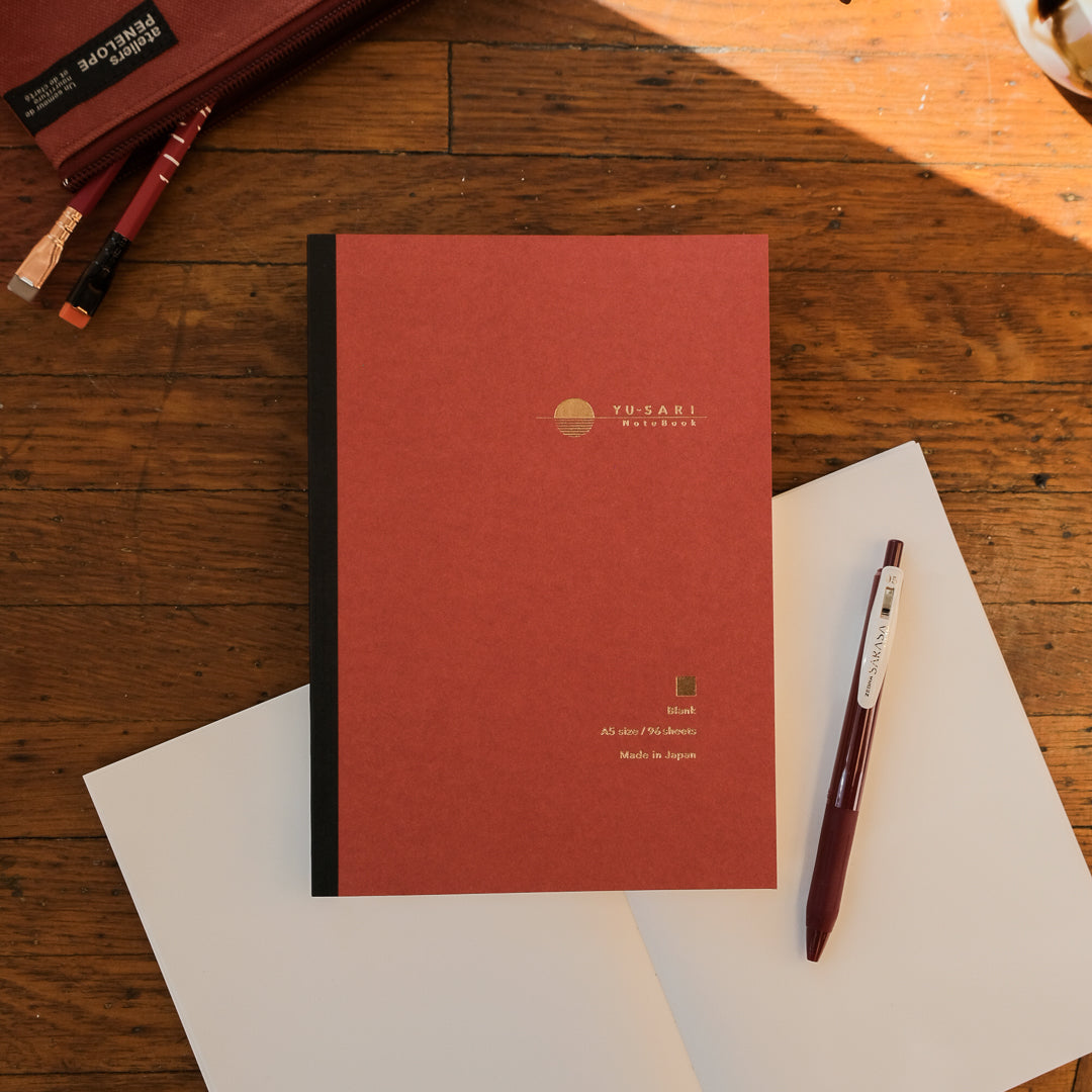 Nakabayashi Yu-Sari A5 Notebook - Plain