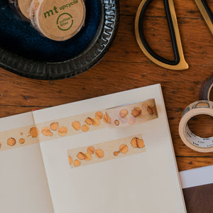 mt Upcycle Washi Tape - MT01UP02 Coffee Stain