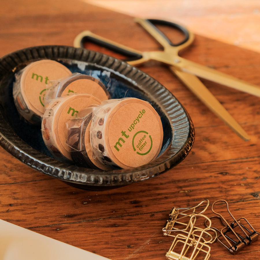 mt Upcycle Washi Tape - MT01UP05 Coffee Guide
