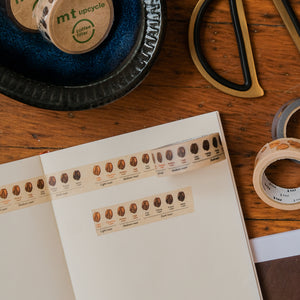 mt Upcycle Washi Tape - MT01UP04 Coffee Roast