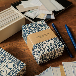Yamazoe Message Card Letter Press Box