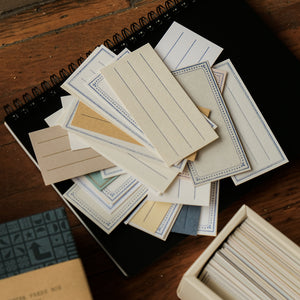 Yamazoe Message Card Letter Press Box
