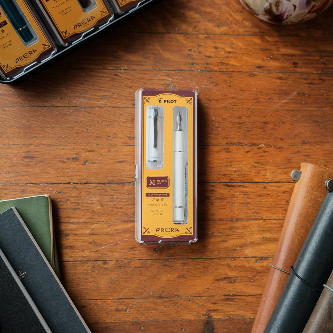 Pilot Prera Fountain Pen - Off-white