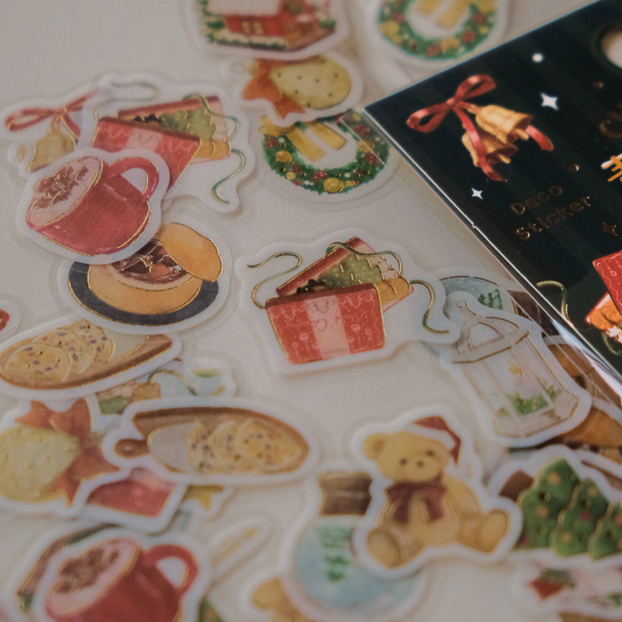 BGM Christmas Sticker Flakes - Christmas Market BS-FGLC016