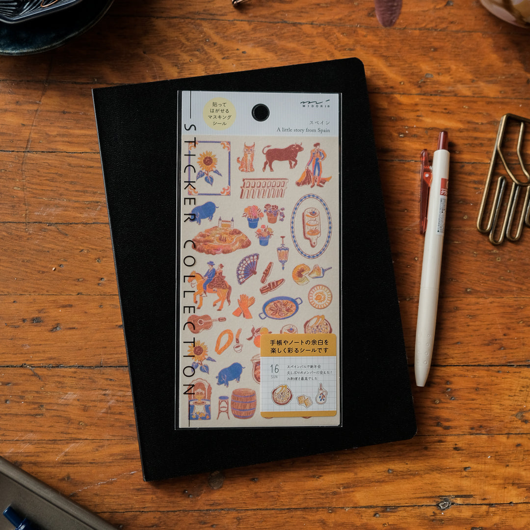 Midori Stickers 2713 Spanish Motifs