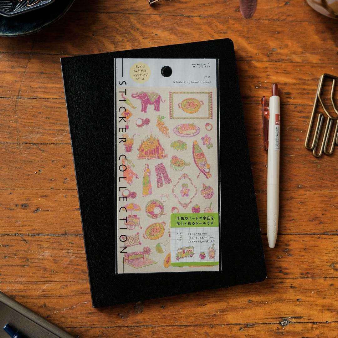 Midori Stickers 2717 Thai Motifs