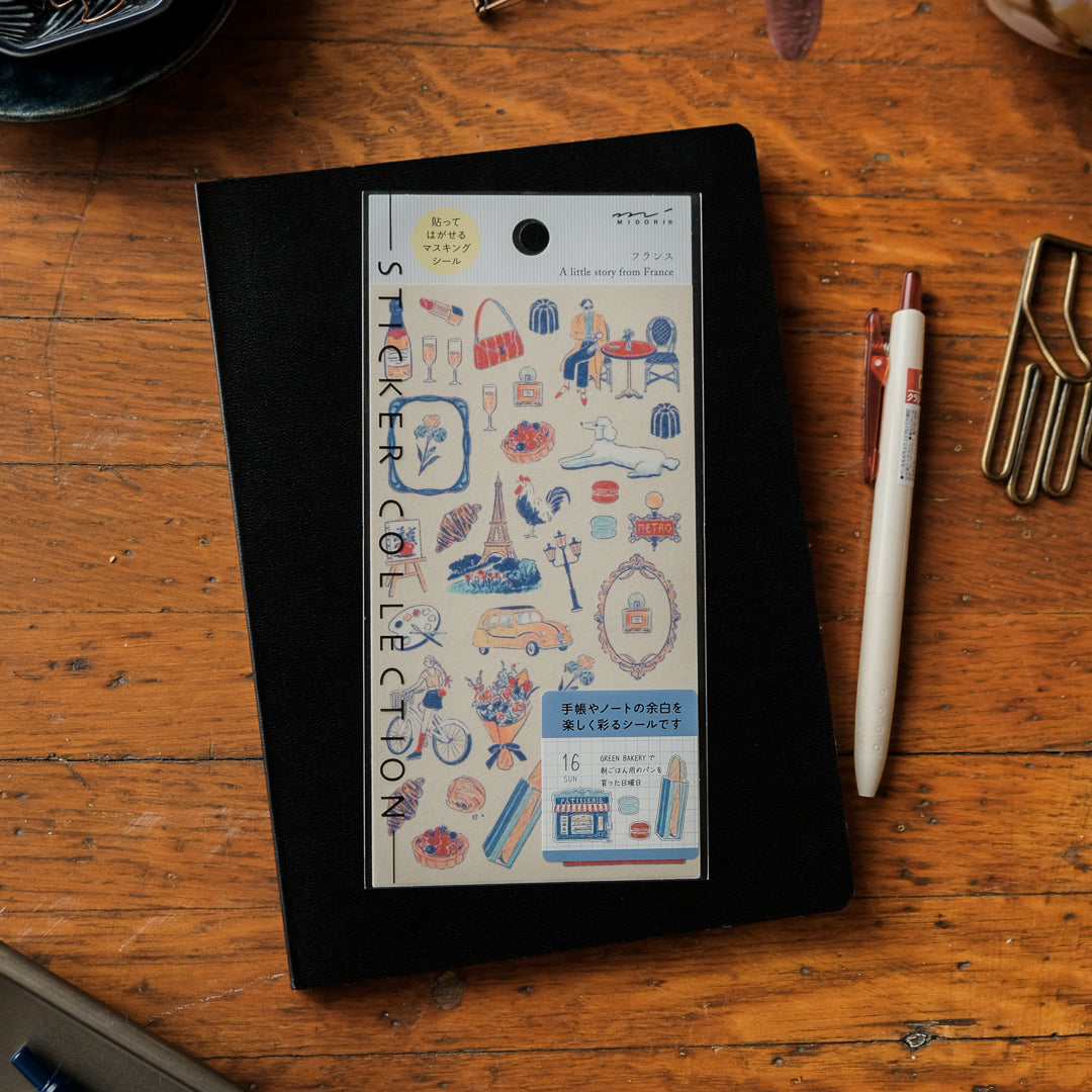 Midori Stickers 2711 French Motifs