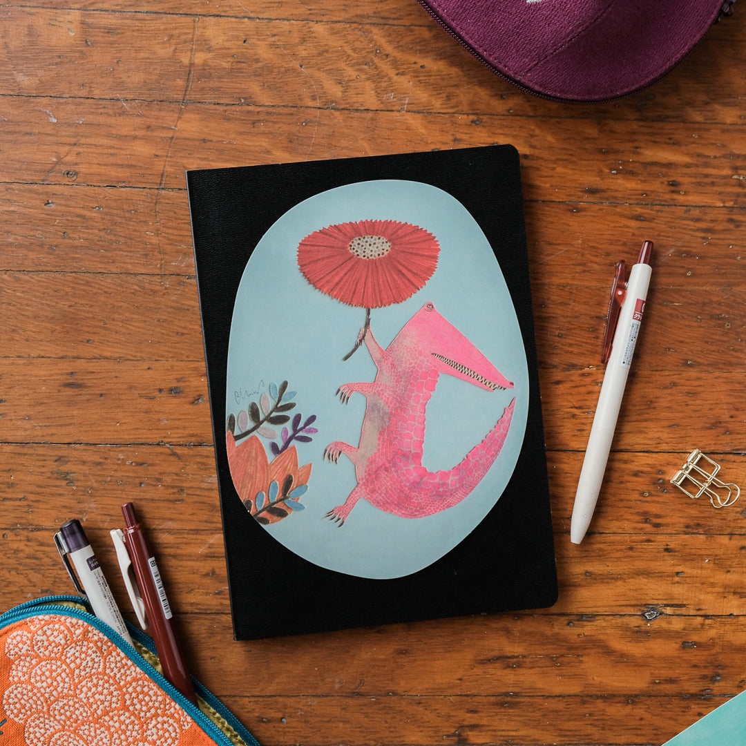 moritaMiW Postcard - Tannoshii Crocodile M-67657-00-1