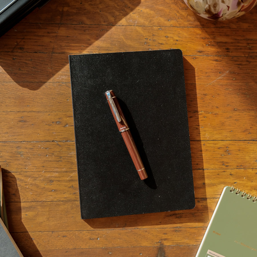 Pilot Prera Fountain Pen - Red Brown