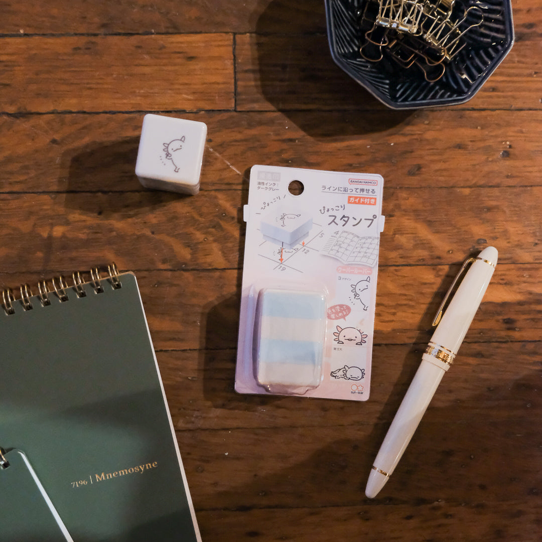 Sun-Star Pyokkori Stamp - Axolotl S3223329