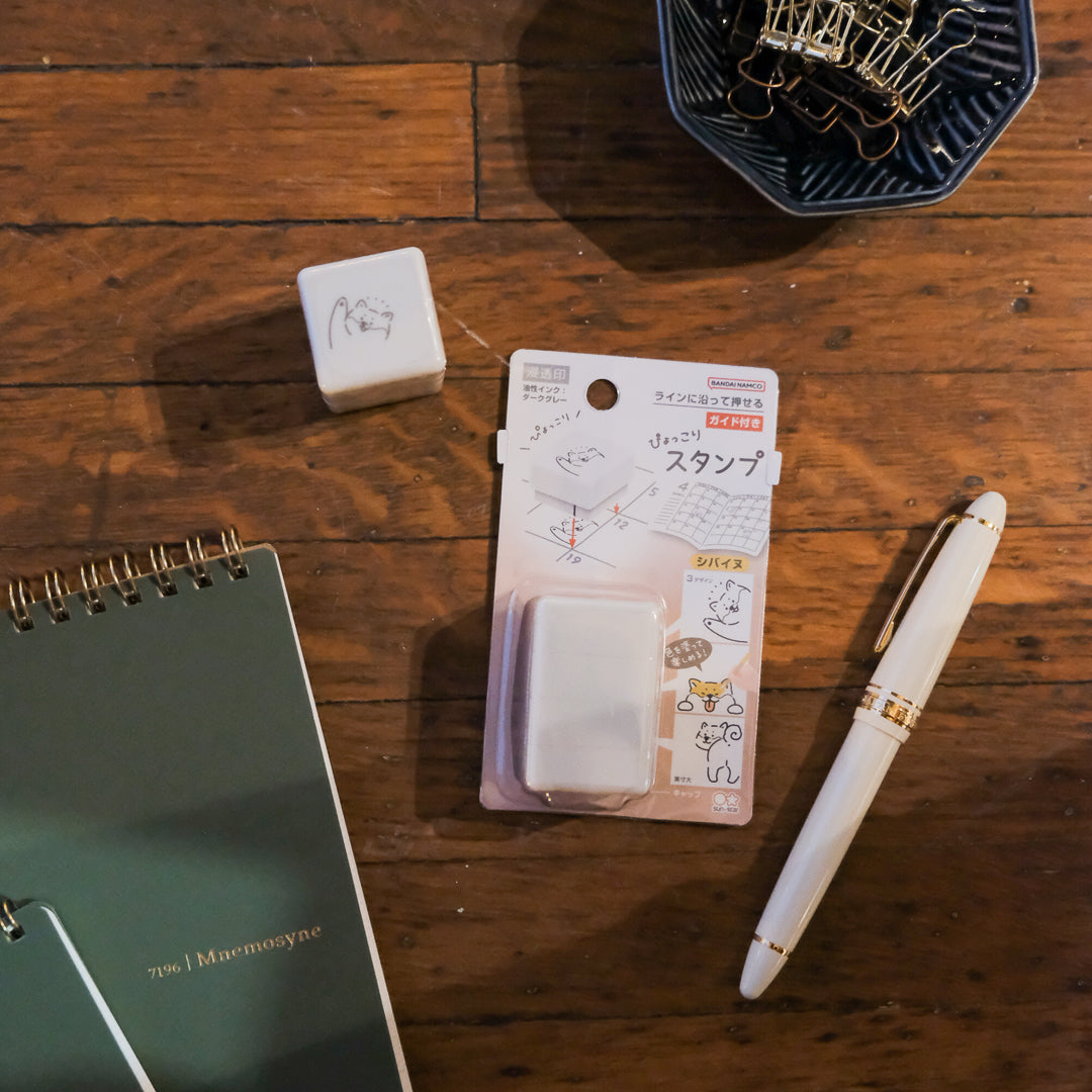 Sun-Star Pyokkori Stamp - Shiba Inu S3222896