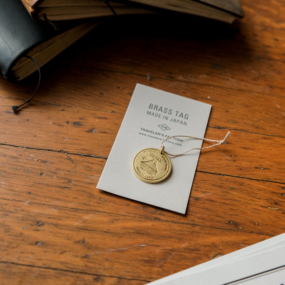 TRAVELER'S Factory Brass Tag - Japan Trip