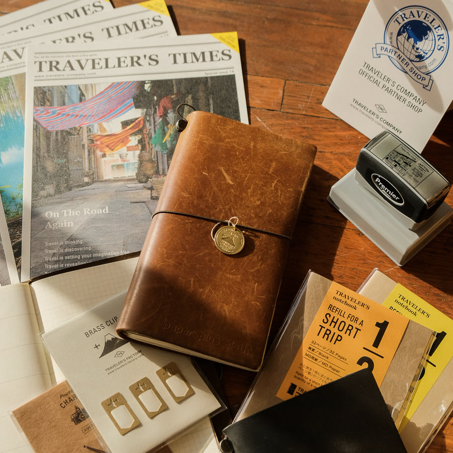 TRAVELER'S Factory Brass Tag - Japan Trip