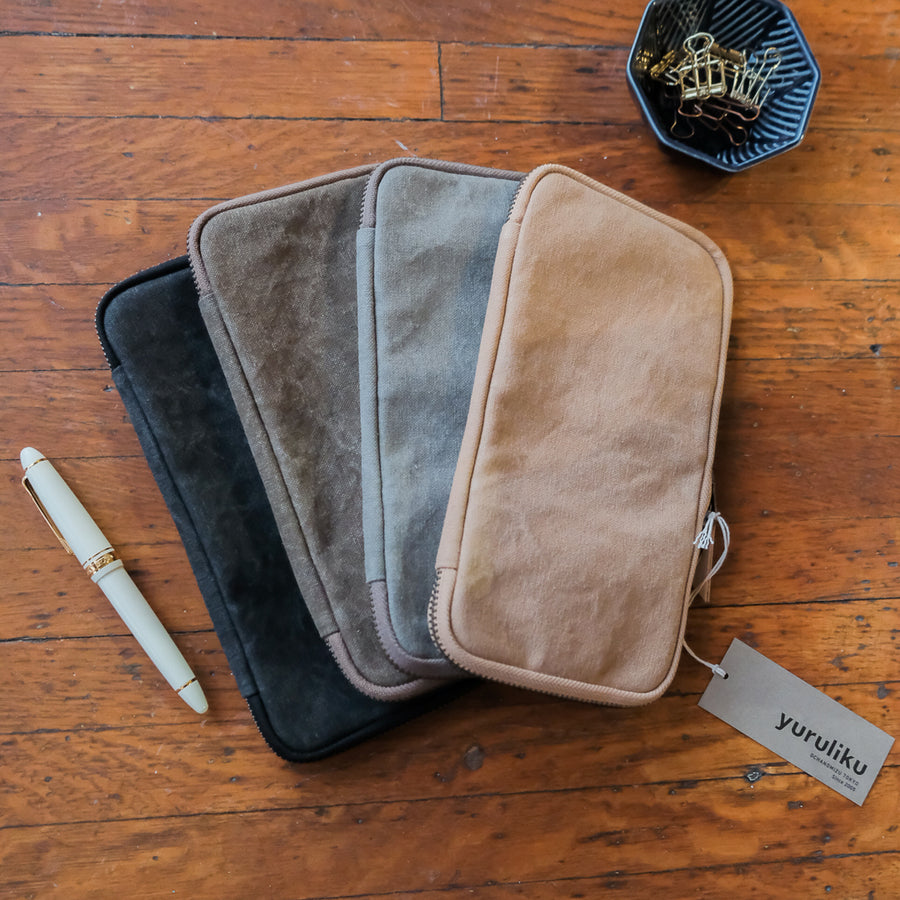 Yuruliku Flat Tool Case Pen - Beige