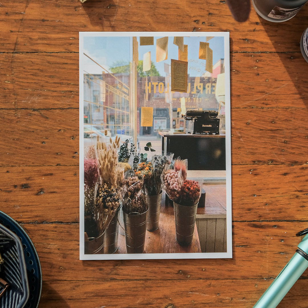 Paper Plus Cloth x TPT Postcard - Flower photo