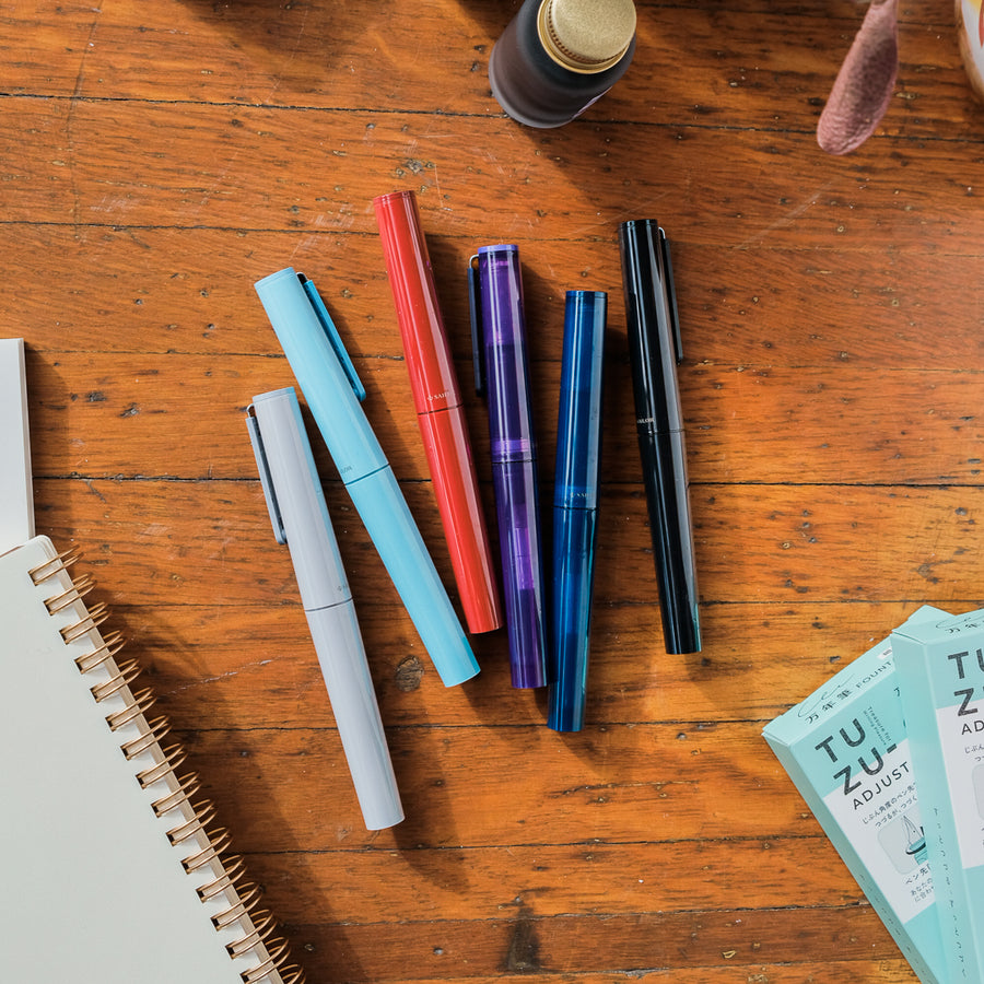 Sailor TUZU Adjust Fountain Pen - Translucent Violet