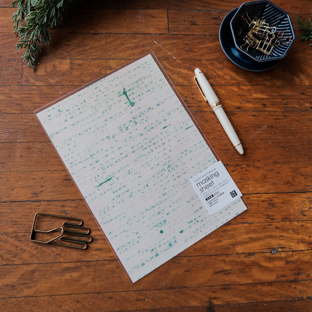 Chamil Garden Masking Sheets - Japanese Paper - Mimi MTK-CH329