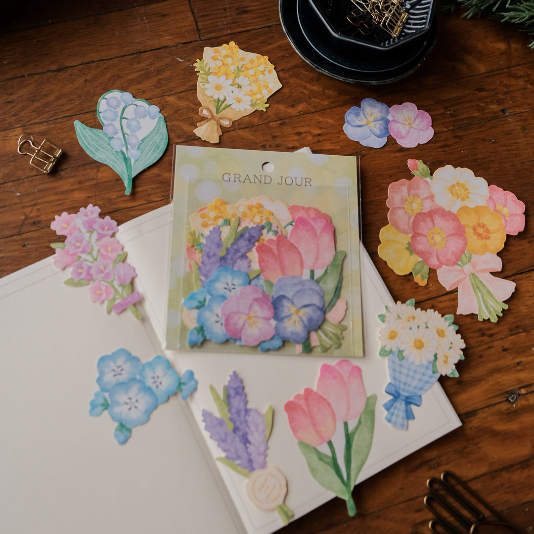 Mind Wave Grand Jour Sticker Flakes - Flower 82673