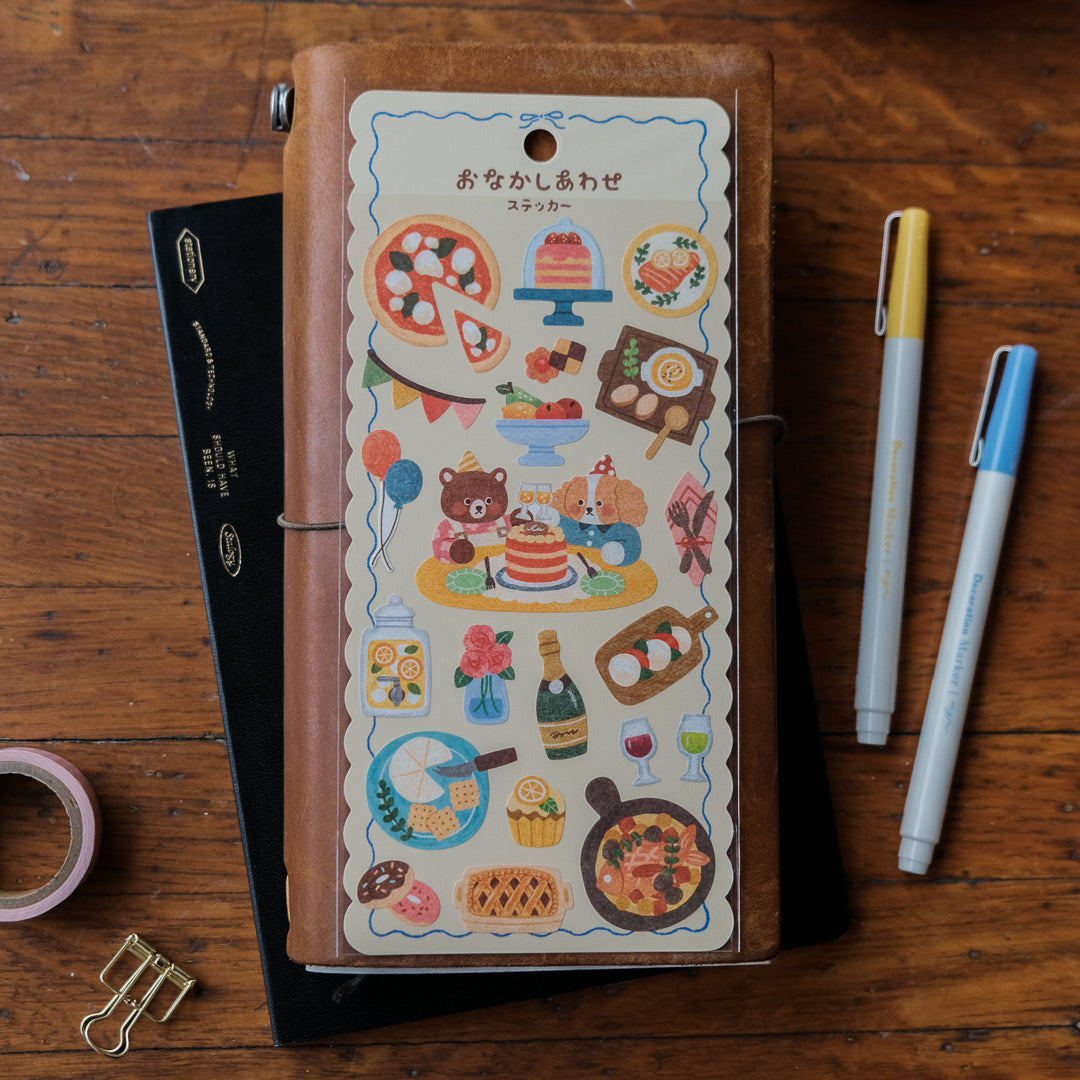 Mind Wave Happy Belly Sticker Sheet - Happy Party 82662