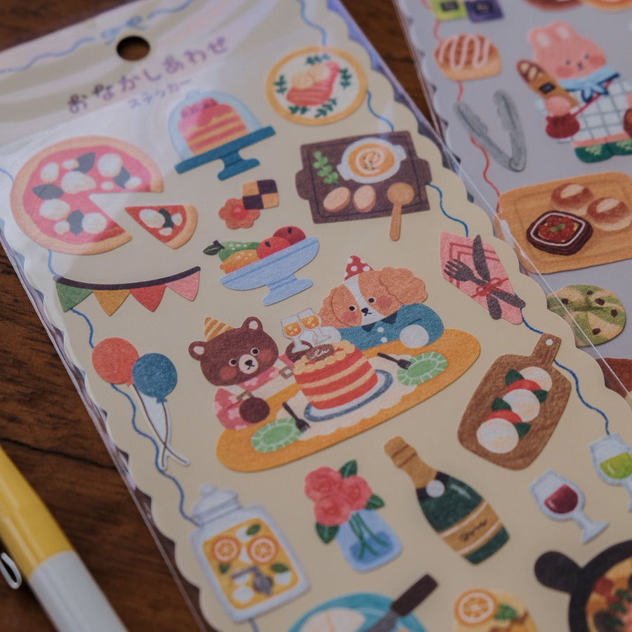 Mind Wave Happy Belly Sticker Sheet - Happy Party 82662