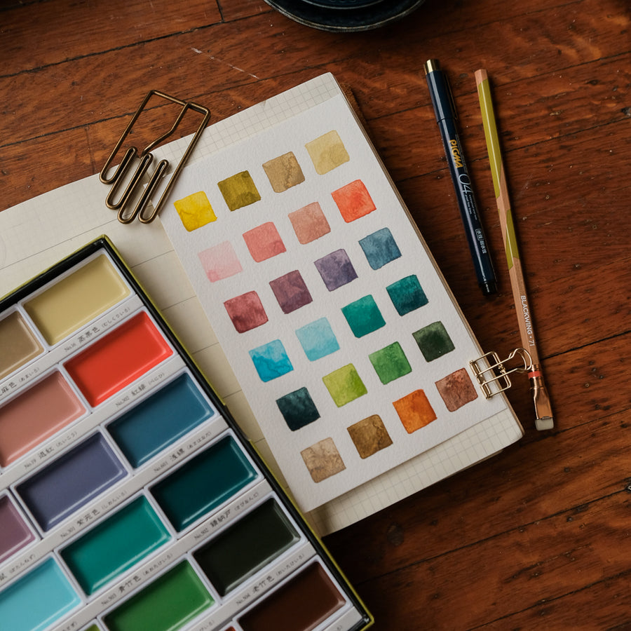 Kuretake Watercolour Gansai Tambi Set (24 colours) MC20/24V/NW