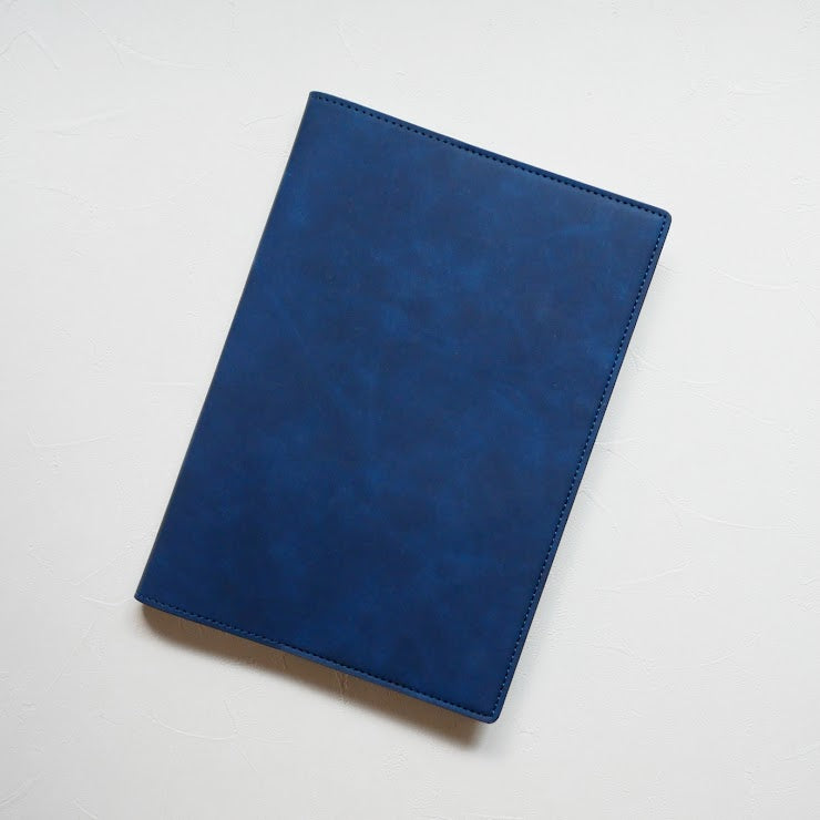 PRE ORDER: 2026 Take A Note A5 Planner COVER PU Leather - Navy Blue