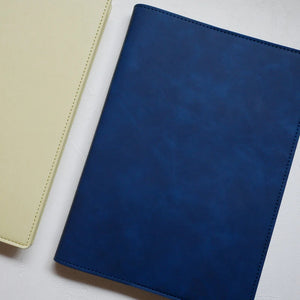 2025 Take A Note A5 Planner COVER PU Leather - Pale Yellow