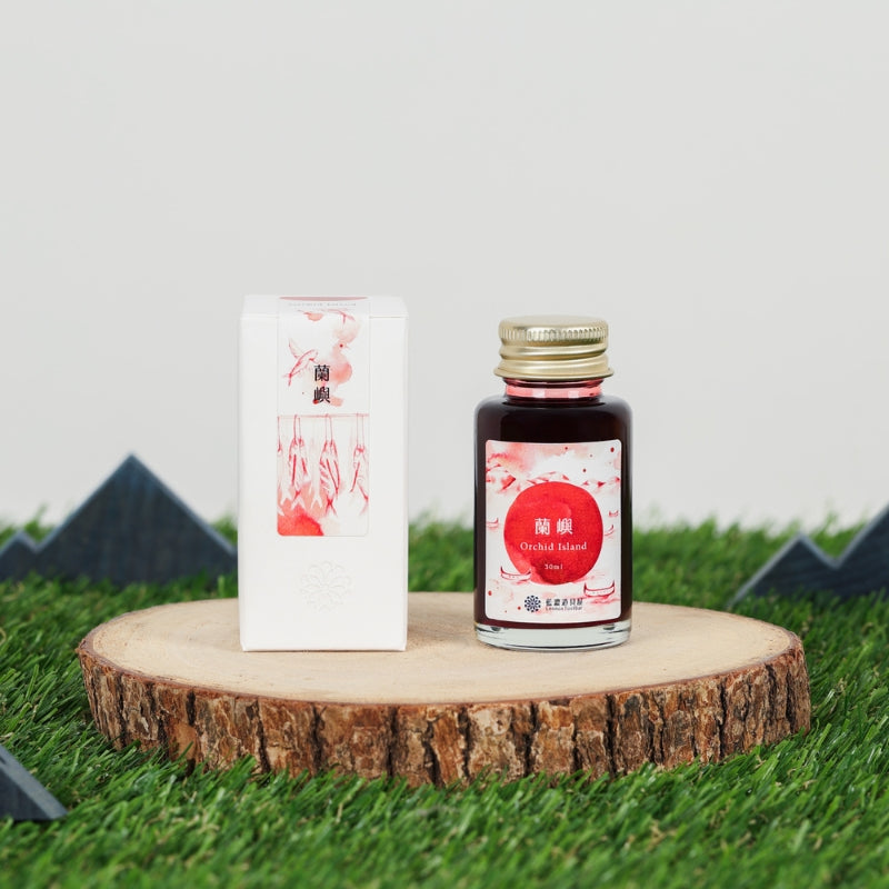 Lennon Tool Bar Fountain Pen Ink 30ml Bottle - 2025 Autumn - Orchid Island