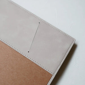 2025 Take A Note B6 Planner COVER PU Leather - Light Beige