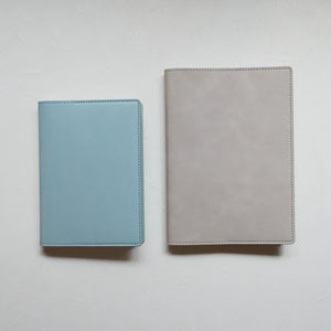 2025 Take A Note A6 Planner COVER PU Leather - Pale Blue