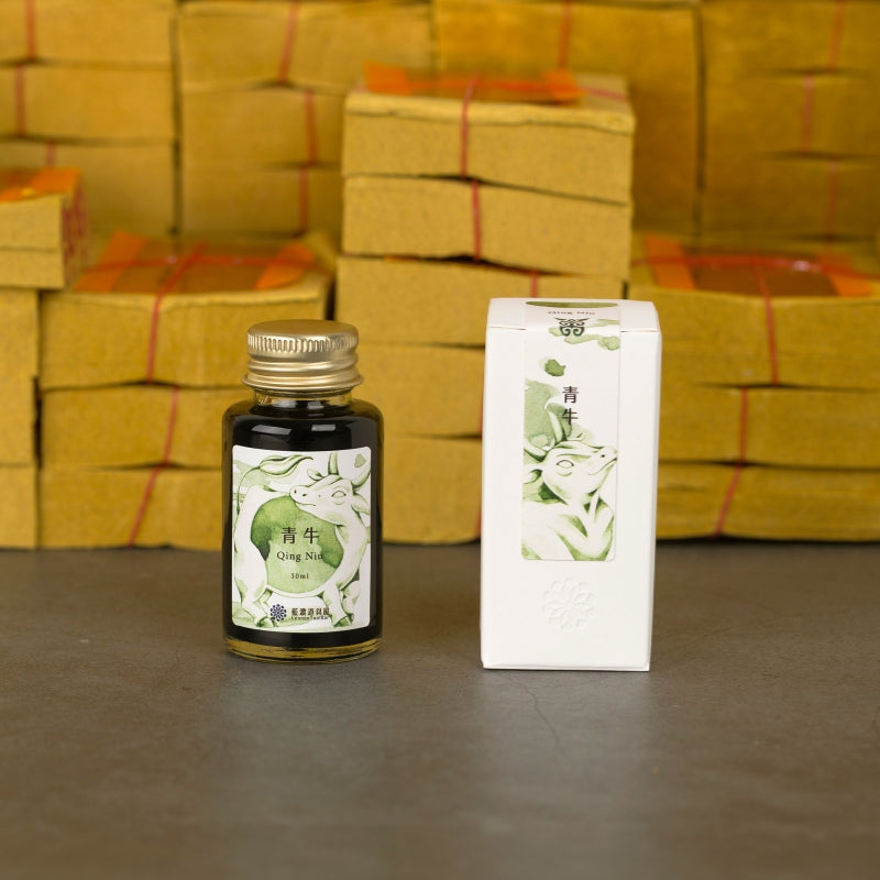 Lennon Tool Bar Fountain Pen Ink 30ml Bottle - 2025 Summer - Qing Niu