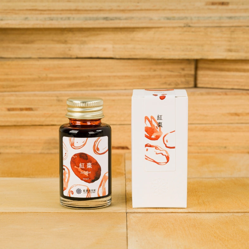 Lennon Tool Bar Fountain Pen Ink 30ml Bottle -  2024 Winter - JuJube