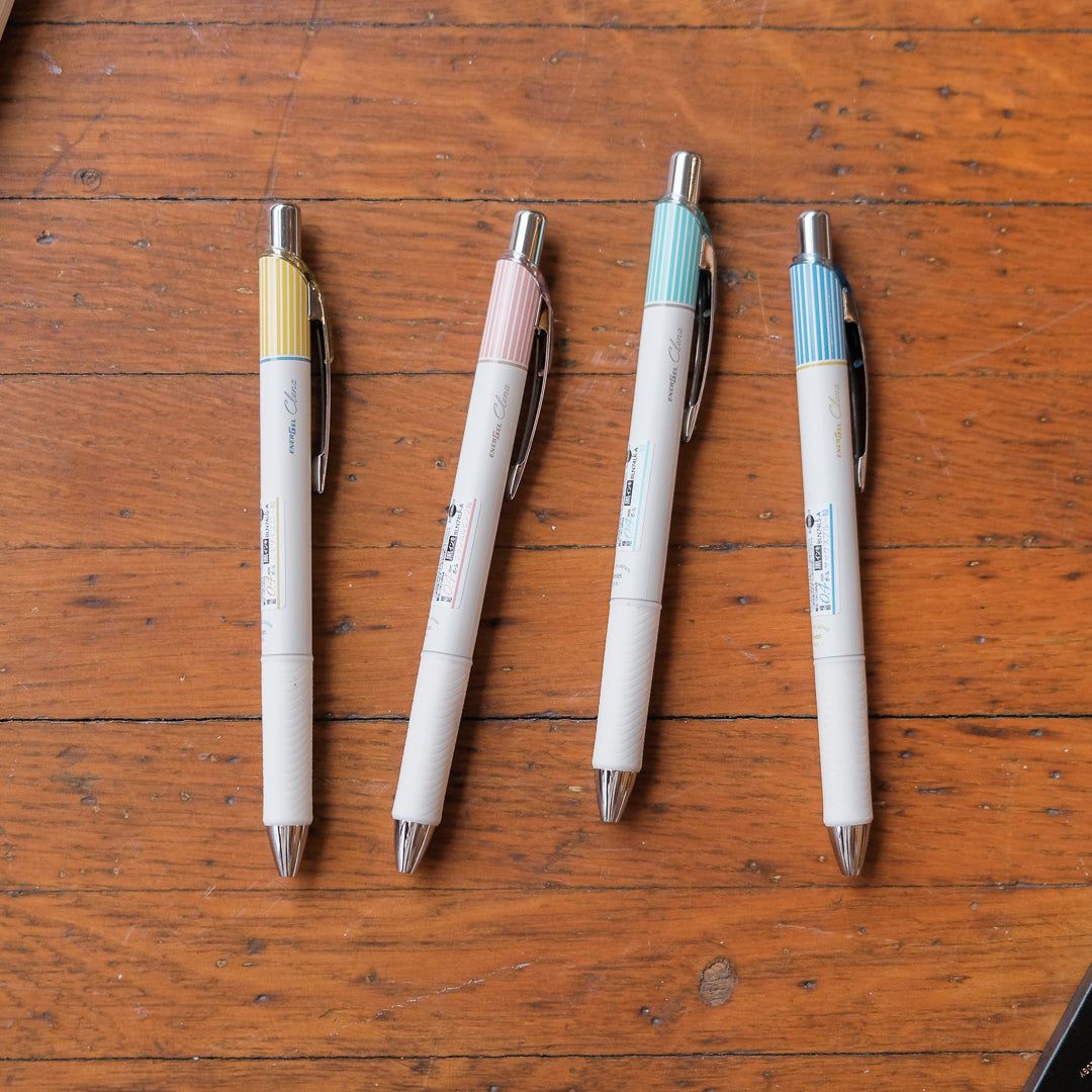 Pentel Energel Clena - 0.4 - White Body