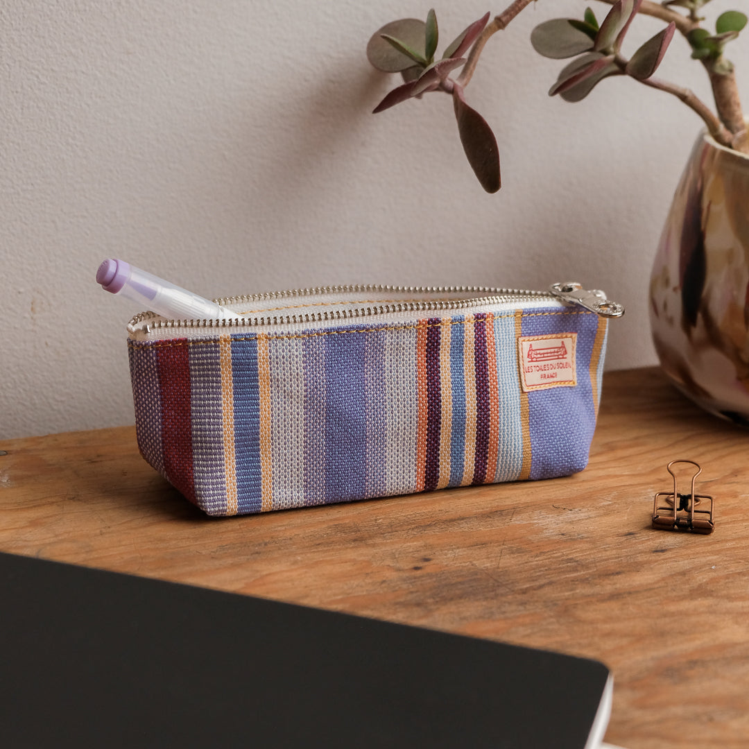 LTDS Gusseted Pen Pouch - VALENSOLE Violet Lavande