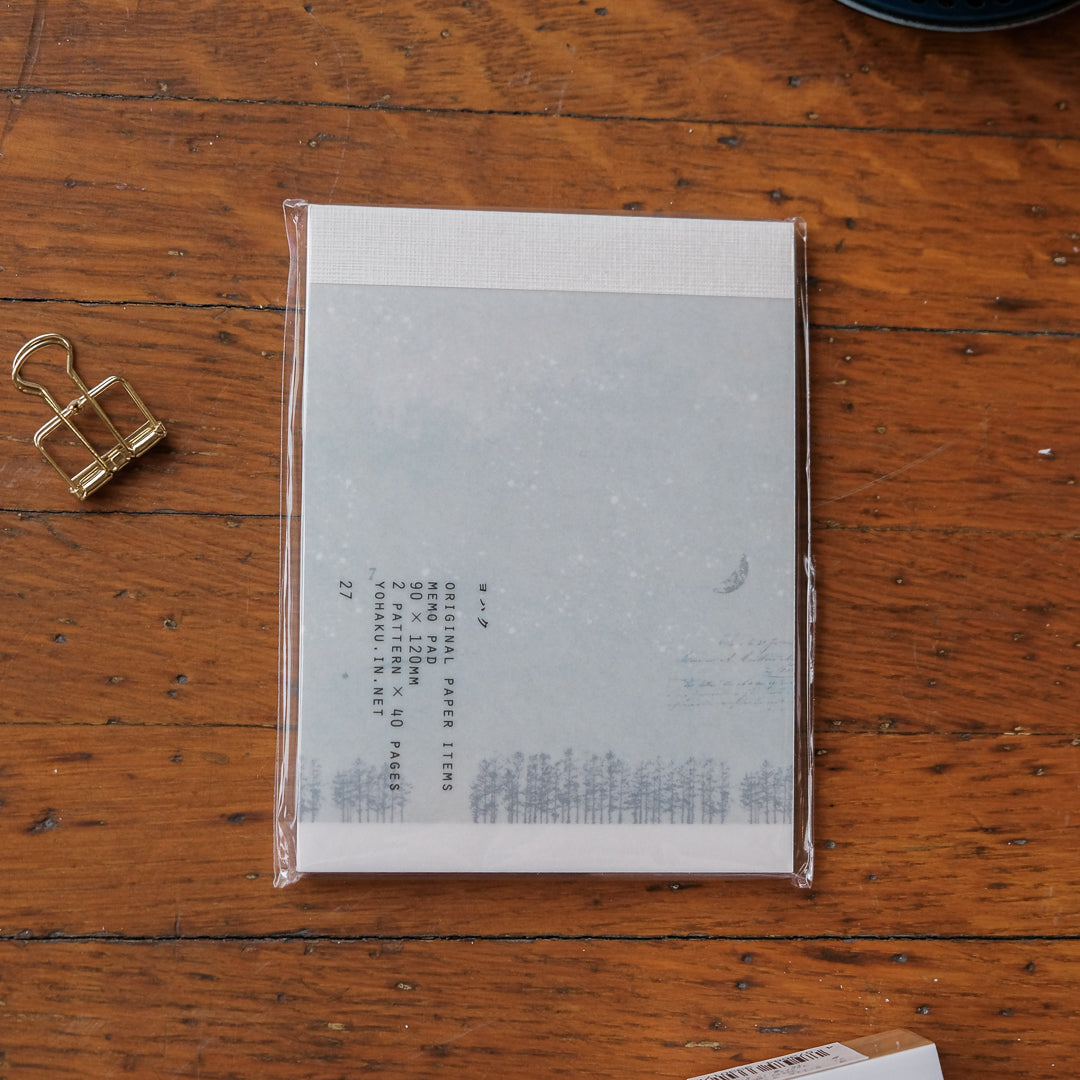 Yohaku Memo Pad 27 - M-196 Starry Sky