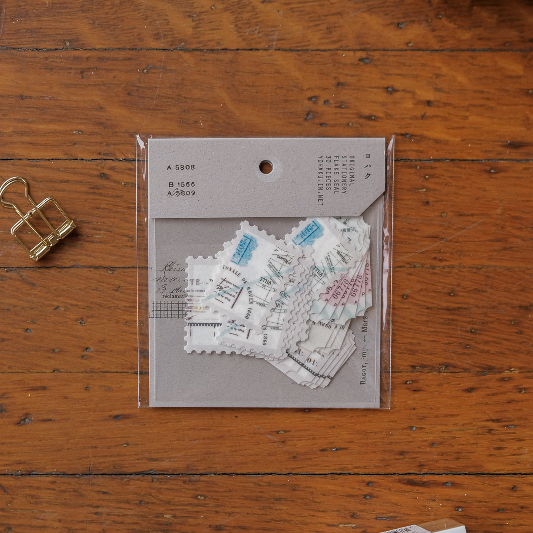 Yohaku Sticker Flakes - F-016 Bolero