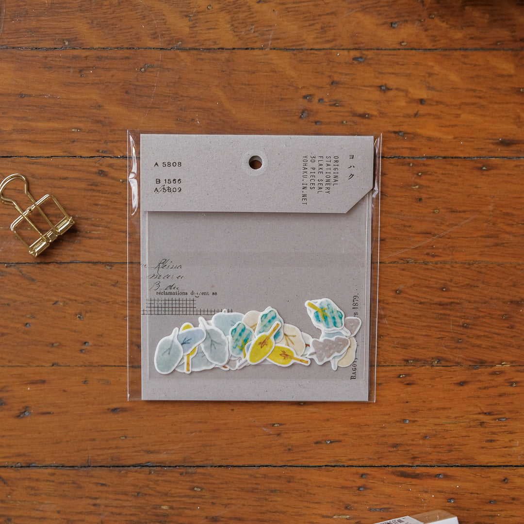 Yohaku Sticker Flakes - F-019 Mori no Okude
