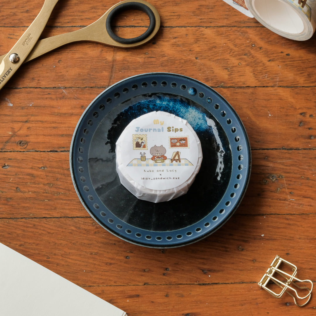 Kuboandlucy x Idiot Sandwich Washi Tape - My Journal Sips V.3 (Stationery)