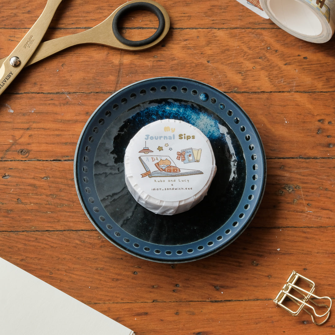 Kuboandlucy x Idiot Sandwich My Journal Sips V.1 (Cafe Journaling) Washi Tape