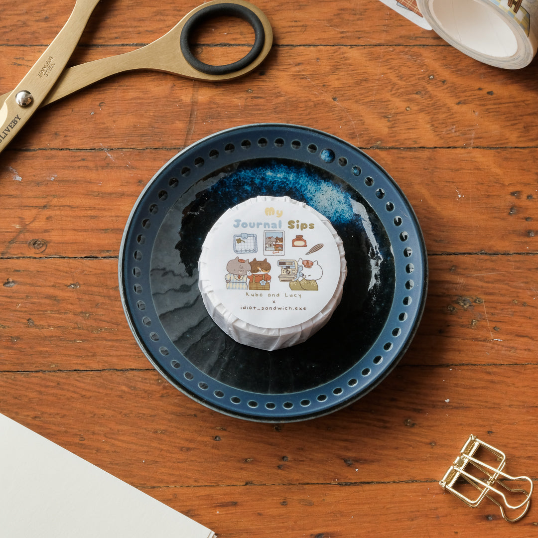 Kuboandlucy x Idiot Sandwich My Journal Sips V.2 (Polaroid)  Washi Tape