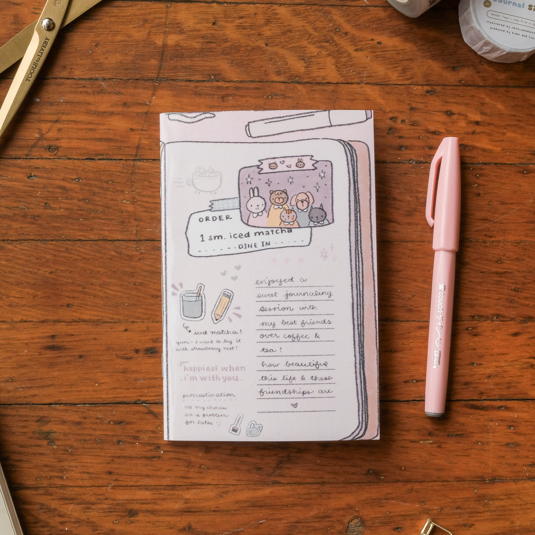 Kuboandlucy Stationery Co - Let's Journal Sticker Release Book: A6 Size