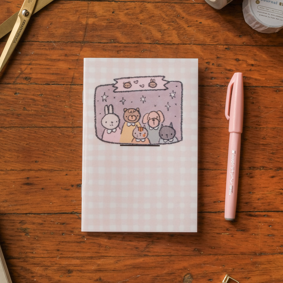 Kuboandlucy Stationery Co - Friend's Sticker Release Book: A6 Size