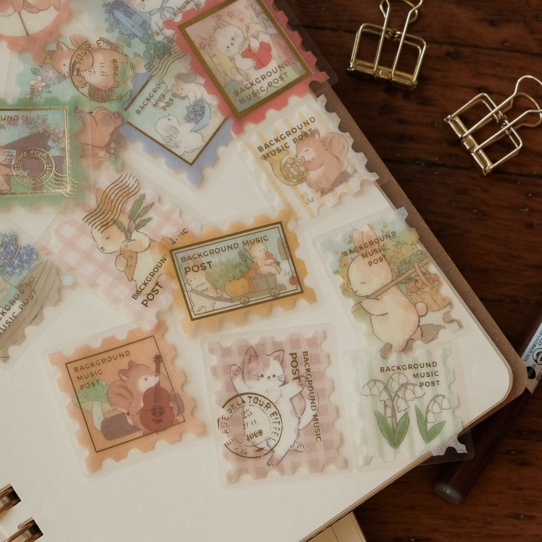 BGM Flake Seal - Post Office Animal Forest