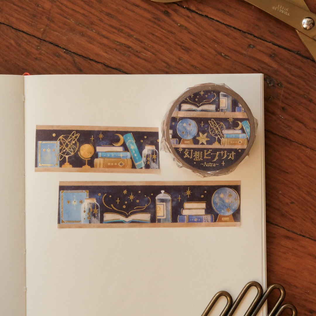 BGM Bookshelf Gensou Vibrio Masking Tape - Astra