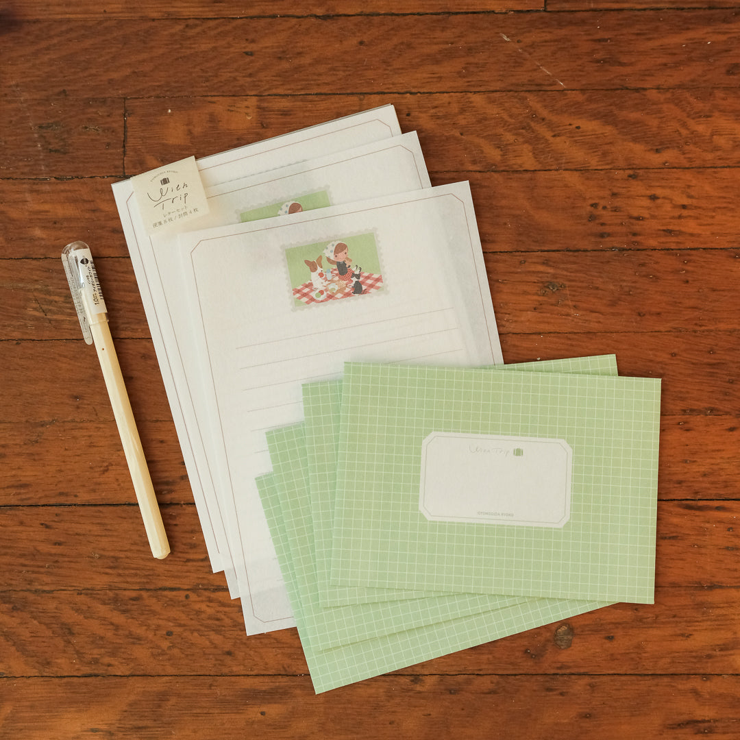 Furukawa Paper Co. Letter Set - Picnic LLL490