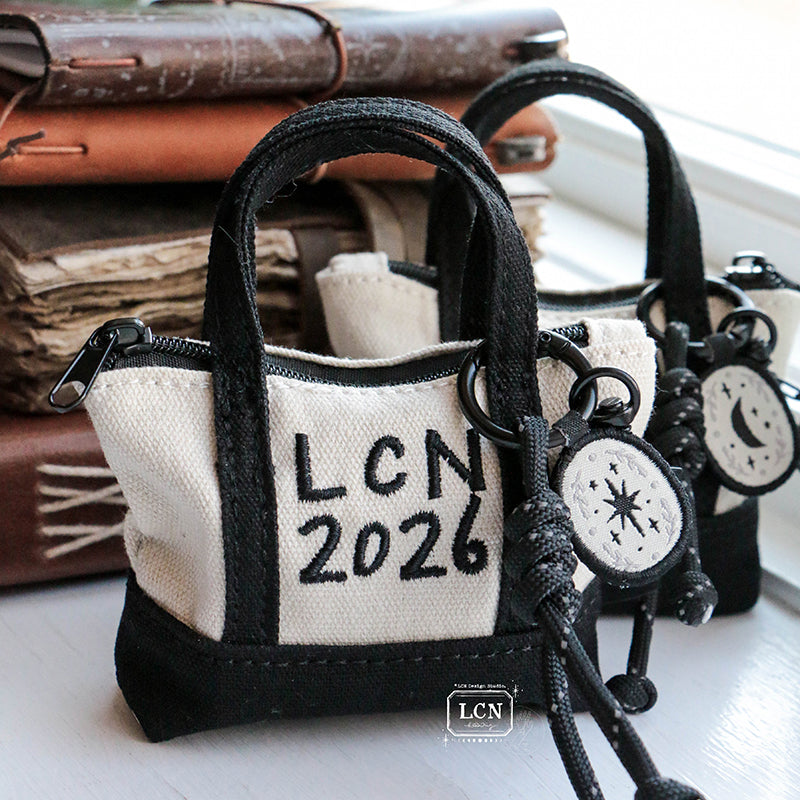 PRE ORDER: LCN 2026 Mini Tote Stationery Set - Brown Cover